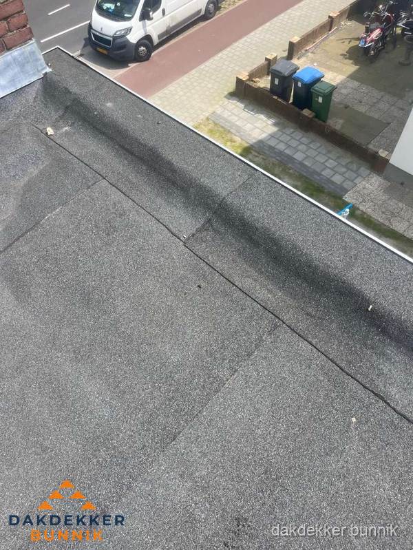 Kosten dakisolatie: plat dak met bitumen dakbedekking in Bunnik