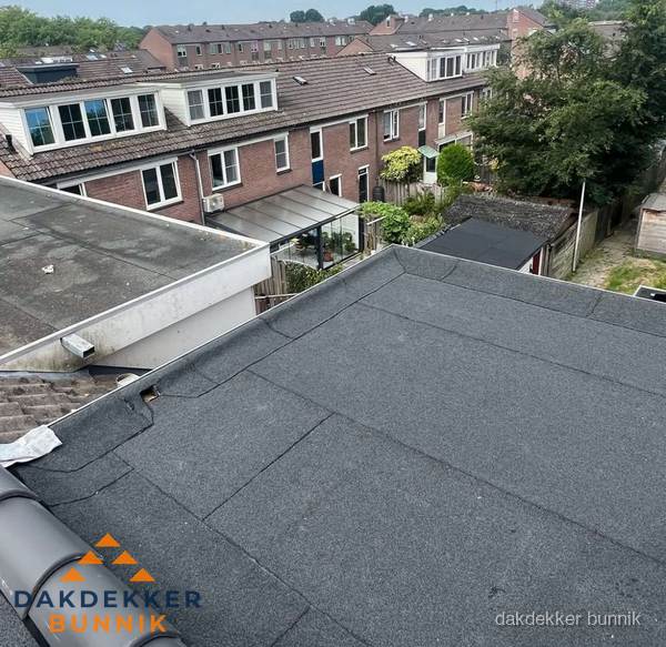 Dakinspectie plat dak aanbouw in Bunnik