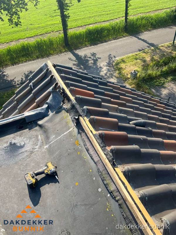 Kosten dakgoot vervangen: werkzaamheden aan dakrand in Bunnik